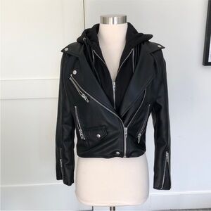 Faux Leather Jacket